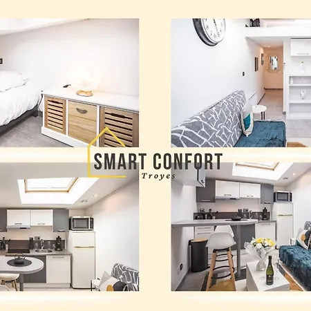 Smart Confort 17 - Confort Et Style Apartment Troyes